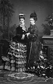 Cumberland Gallery: Princess Alexandra with her sister Thyra