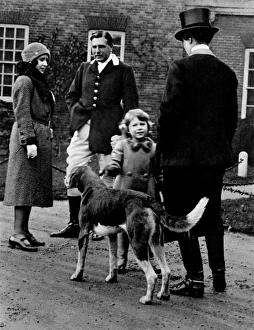 Princess Elizabeth as a hunting enthusiast Princess Elizabeth as a hunting enthusiast
