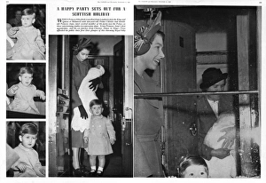 Princess Elizabeth with Prince Charles and Princess Anne Princess Elizabeth with Prince Charles and Princess Anne