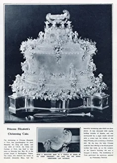 Princess Elizabeth's Christening Cake Princess Elizabeth's Christening Cake