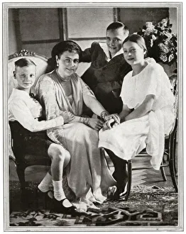Princess Hermine of Reuss, second wife of the ex-Kaiser Princess Hermine of Reuss, second wife of the ex-Kaiser
