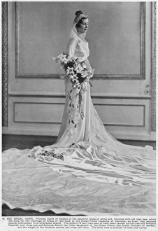 Princess Ingrid of Sweden on her wedding day Princess Ingrid of Sweden on her wedding day
