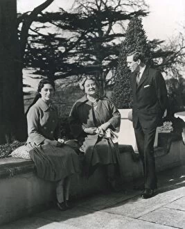 Snowdon Gallery: Princess Margaret and Anthony Armstrong Jones with Queen Mot