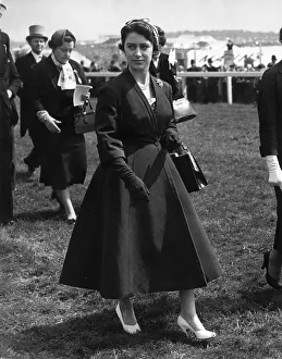 Princess Margaret at the Derby, 1955 Princess Margaret at the Derby, 1955