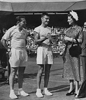 Princess Marina, Duchess of Kent at Wimbledon Princess Marina, Duchess of Kent at Wimbledon