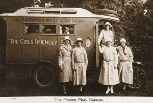 Supporting Gallery: The Princess Mary Caravan. The Girls Friendly Society supported young women by help in