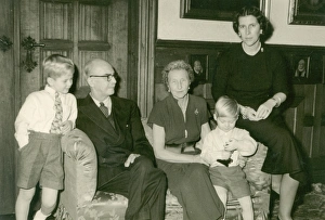 Princess Sophie of Greece with in-laws and sons Princess Sophie of Greece with in-laws and sons