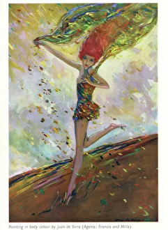 Print Users Yearbook -- red-haired woman Print Users Yearbook -- red-haired woman