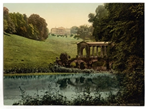 Prior Park College with Palladin Bridge, Bath, England Prior Park College with Palladin Bridge, Bath, England