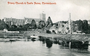 Priory Church & Castle Ruins, Christchurch, Dorset Priory Church & Castle Ruins, Christchurch, Dorset