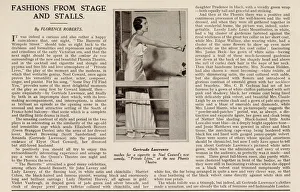 Private Lives, fashion on stage, Gertrude Lawrence Private Lives, fashion on stage, Gertrude Lawrence