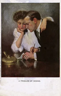 A problem of income - couple trying to balance the books A problem of income - couple trying to balance the books