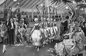 Procession of fancy dress costumes at the Epilogue Ball Procession of fancy dress costumes at the Epilogue Ball