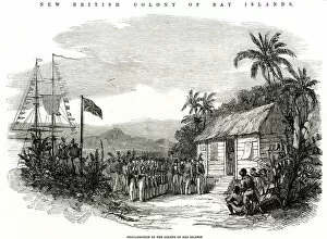 Violent Gallery: Proclamation of the Colony of Bay Islands