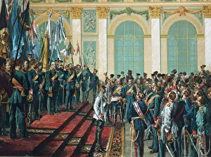 Persons Gallery: Proclamation of the German Empire in Versailles