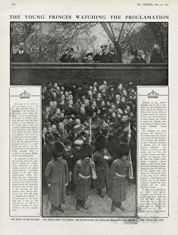 Proclamation of King George V - St Jamess Palace Proclamation of King George V - St Jamess Palace