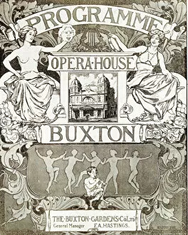 Performance Gallery: Programme cover, Buxton Opera House