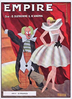 Programme cover for the Empire Theatre
