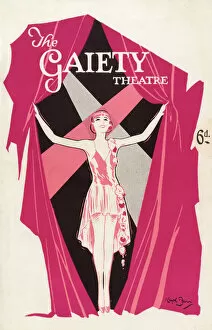 Gaiety Gallery: Programme cover for Love Lies, 1929