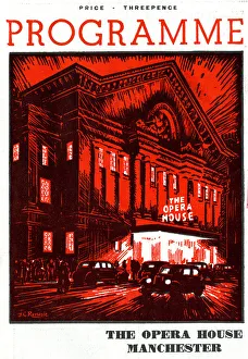 Programme cover, The Opera House, Manchester Programme cover, The Opera House, Manchester