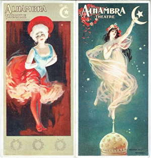 Programmes for the Alhambra Theatre, London 1904 Programmes for the Alhambra Theatre, London 1904