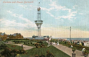 Promenade, Gardens, Revolving Tower, Great Yarmouth, Norfolk Promenade, Gardens, Revolving Tower, Great Yarmouth, Norfolk