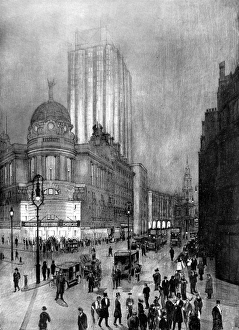 Proposed Design for Dominion House, London, 1913 Proposed Design for Dominion House, London, 1913