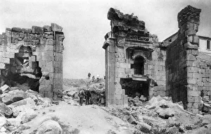 Propylaeum at Jerash (Gerasa), Jordan, Holy Land Propylaeum at Jerash (Gerasa), Jordan, Holy Land