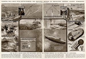 Detecting Gallery: Protecting shipping against submarines by G. H. Davis