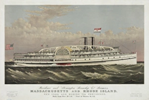 Sailing Ships Gallery: Providence and Stonington Steamship Co s. steamers, Massachu