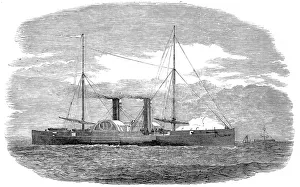 Sailing Ships Gallery: The Prussian War-Steamer, Nix, 1851