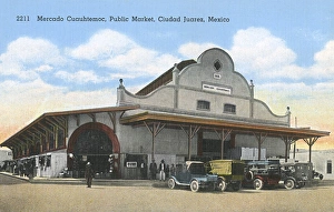 Juarez Gallery: Public market building, Juarez, Chihuaha, Mexico
