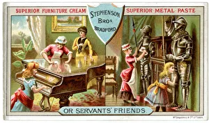Publicity card, Stephenson Bros, Superior Furniture Cream Publicity card, Stephenson Bros, Superior Furniture Cream