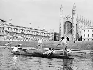 Universities Gallery: Punting at Cambridge