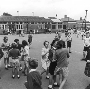 Pupils in playground, St Lukes C of E Primary Pupils in playground, St Lukes C of E Primary