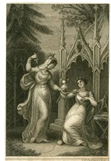 Queen Eleanor of Aquitaine and Rosamund Clifford Queen Eleanor of Aquitaine and Rosamund Clifford