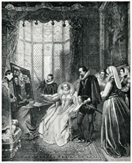 Detecting Gallery: Queen Elizabeth I detecting the Babington conspiracy