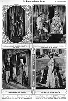 Queen Elizabeth II as an amateur actress Queen Elizabeth II as an amateur actress