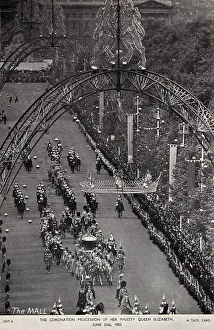 Queen Elizabeth II - Leaving the Palace - Coronation Queen Elizabeth II - Leaving the Palace - Coronation