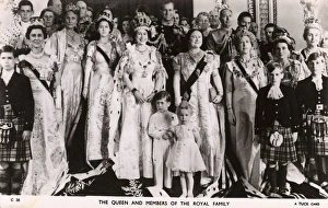 Queen Elizabeth II and members of the Royal Family Queen Elizabeth II and members of the Royal Family
