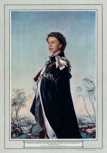 Photographic Print of Queen Elizabeth II by Pietro Annigoni in the ILN