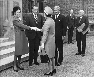 Queen Elizabeth II with Richard Nixon, 1970 Queen Elizabeth II with Richard Nixon, 1970