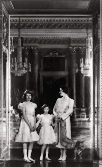 Queen Elizabeth, Princess Margaret and Elizabeth Queen Elizabeth, Princess Margaret and Elizabeth