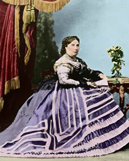 Isabella Gallery: Queen Isabella II of Spain (1830-1904). Colored