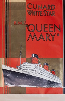 Queen Mary, Cunard White Star cruise liner Queen Mary, Cunard White Star cruise liner