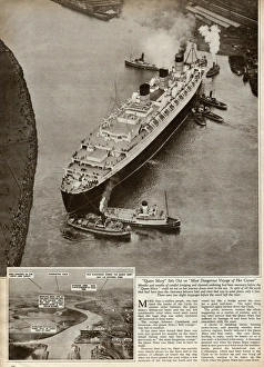 Queen Mary Ocean Liner to Greenock, Inverclyde Queen Mary Ocean Liner to Greenock, Inverclyde