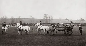 Queen Victoria inspecting Scottish troops, 1873 Queen Victoria inspecting Scottish troops, 1873