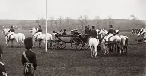 Queen Victoria, inspecting troops, Scotland, 1873 Queen Victoria, inspecting troops, Scotland, 1873