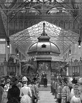 Queen Victoria at the Liverpool Exhibition Knight the Mayor Queen Victoria at the Liverpool Exhibition Knight the Mayor