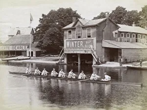 Training Gallery: Queens College Cambridge rowing team